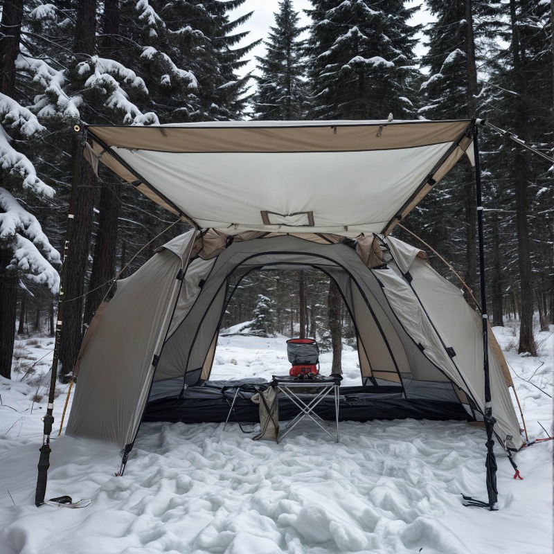 Grow Tent 4X4 - Уличная огнестойкая горячая палатка для 2