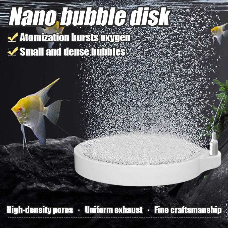 Air Stone Diffuser - Нано-дисковый аэратор для аквариума - диффузор