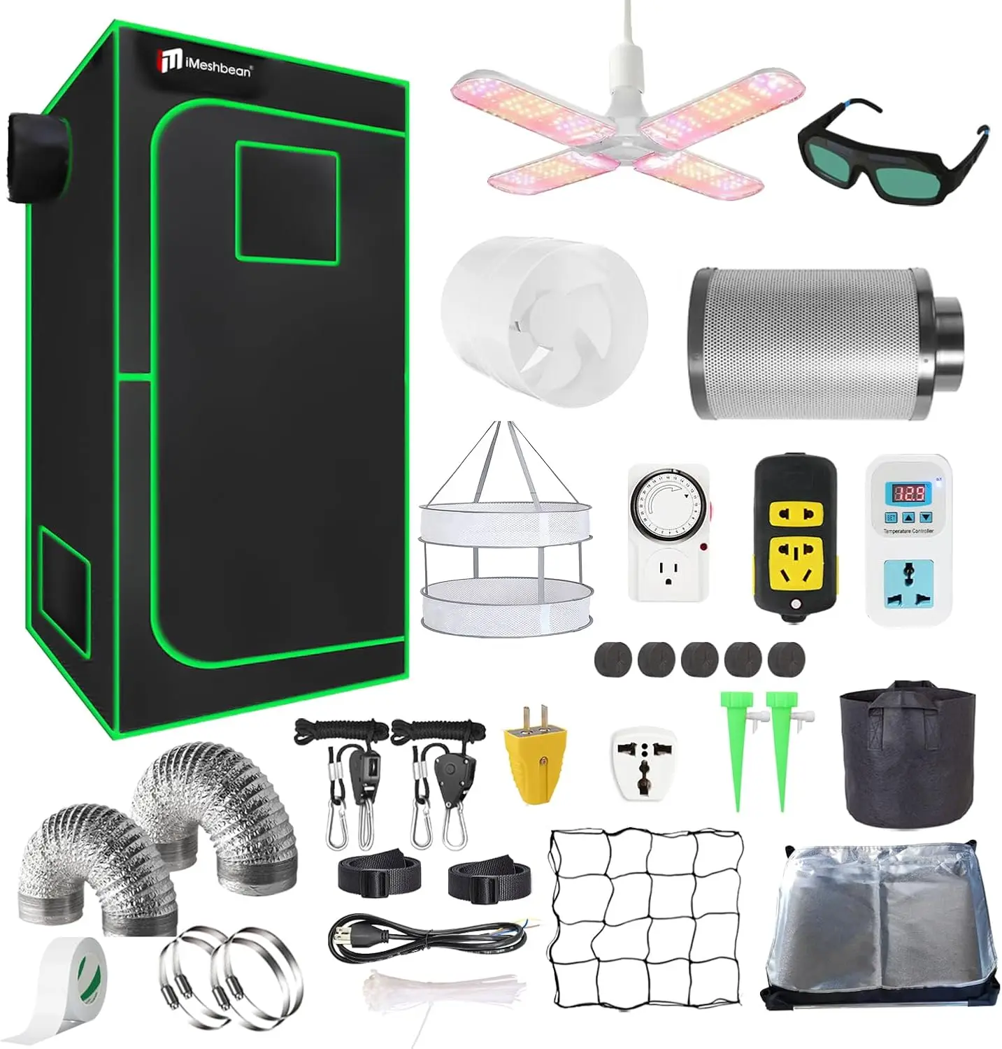 Grow Tent 4X4 - Комплект для выращивания растений 24