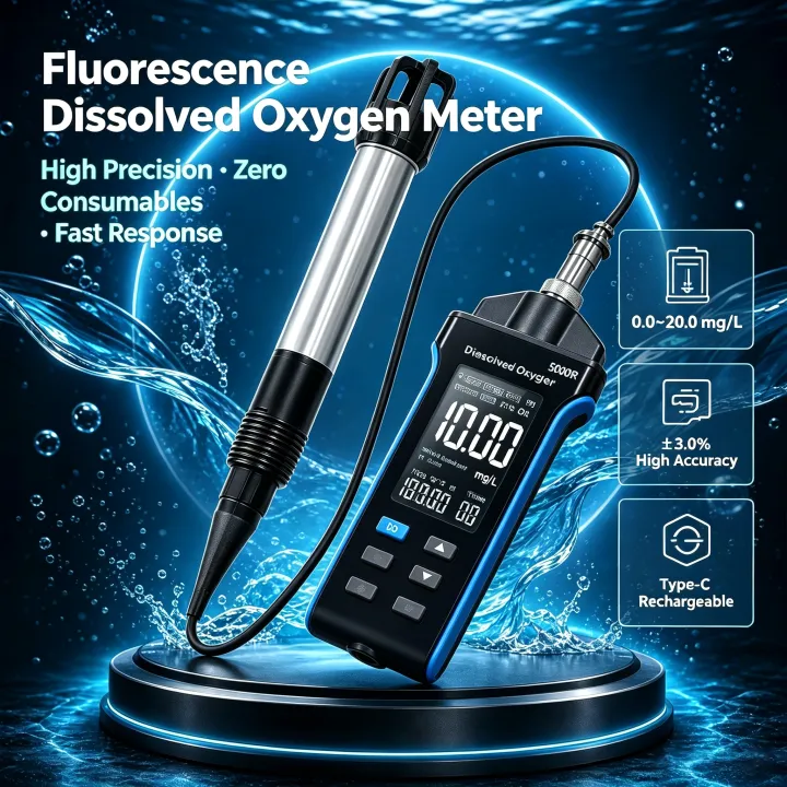 Do Oxygen Meter - Измеритель растворенного кислорода HoldPeak (флуоресцентный) с