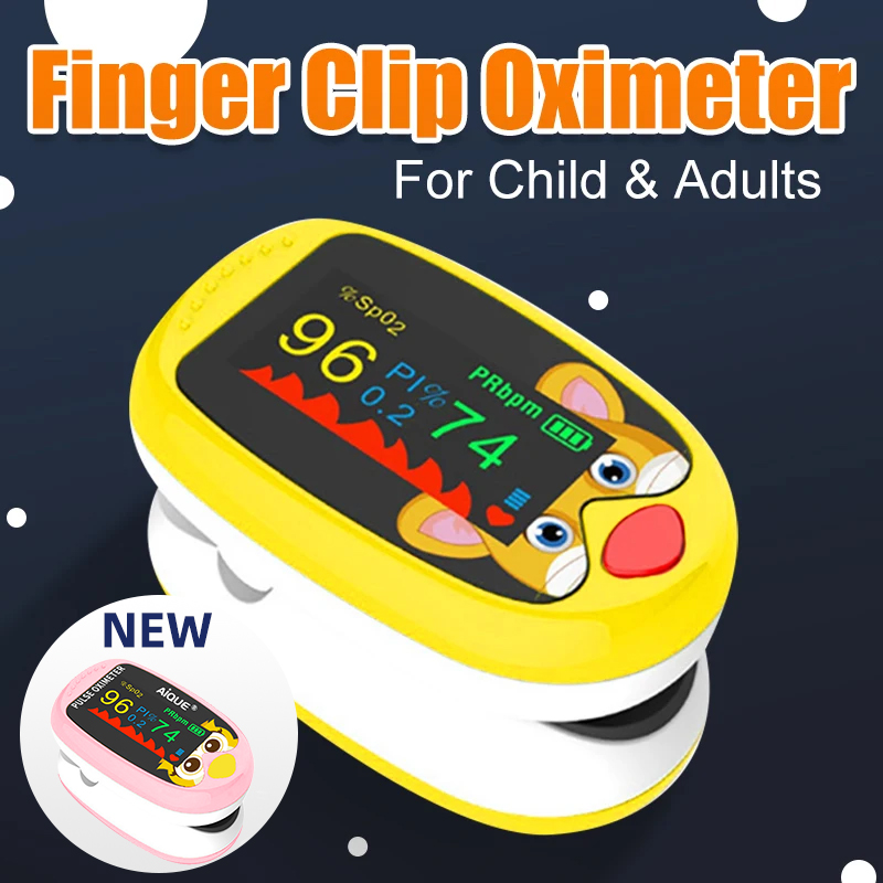Do Oxygen Meter - Перезаряжаемый детский пульсоксиметр на палец, TFT-дисплей,