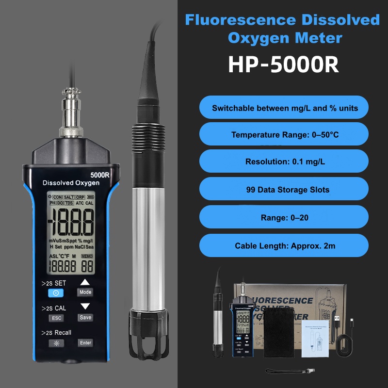 Измеритель растворенного кисло – обзор и цена Do Oxygen Meter