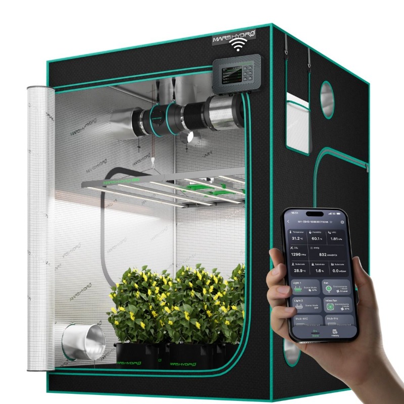 480 Вт 4x4 фута 120x120 см FC4 – обзор и цена Grow Tent 4X4